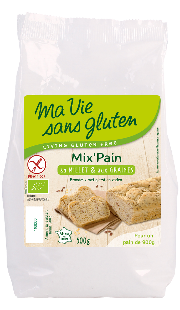 Farine de riz 1/2 complète sans gluten 1kg Ma vie sans Gluten