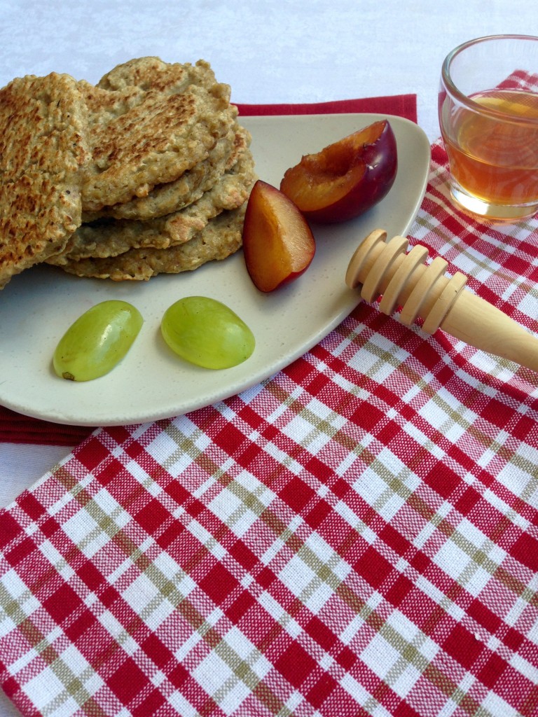 Pancakes au Duo de flocons sans gluten