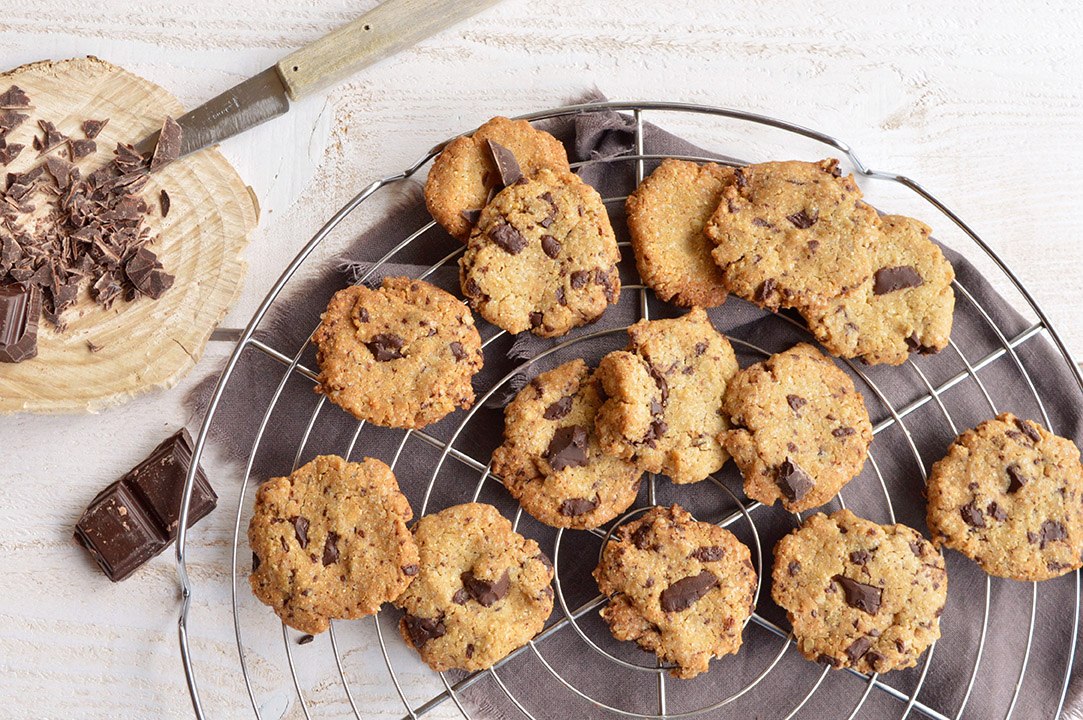 Cookies à la farine de Riz-Châtaigne