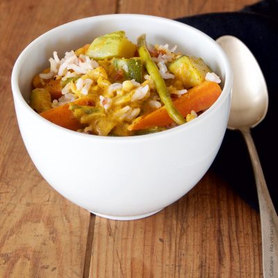 Curry de légumes sans gluten