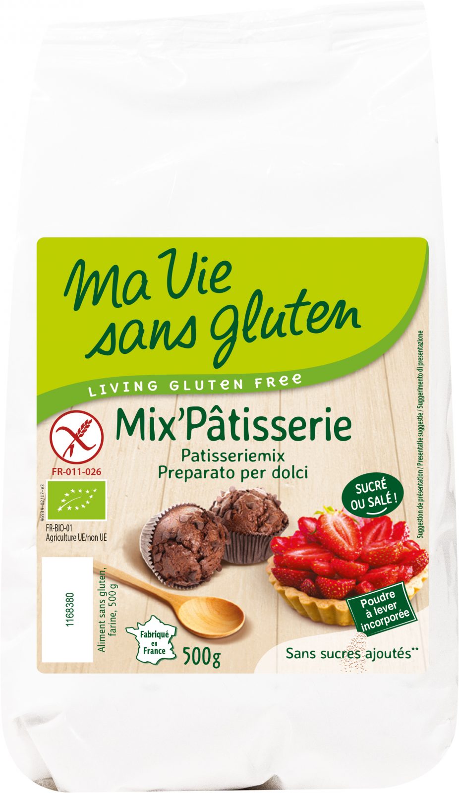 Ma Vie Sans Gluten - Mix'pâtisserie 500g
