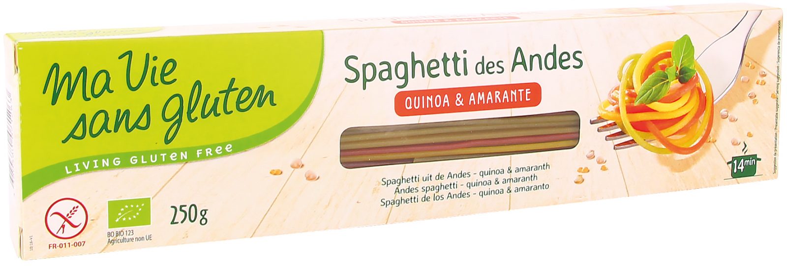 Ma vie sans gluten, spaghetti des Andes