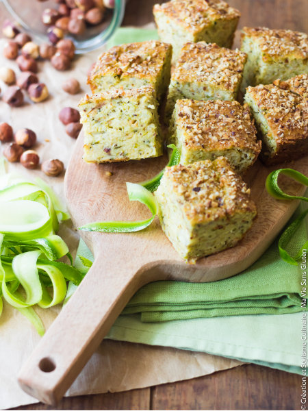 moelleux courgette noisette