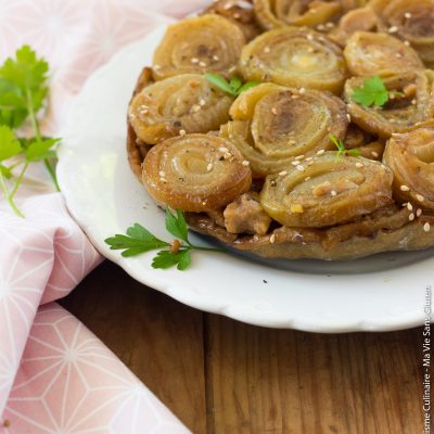 tarte tatin chataigne oignon_-4