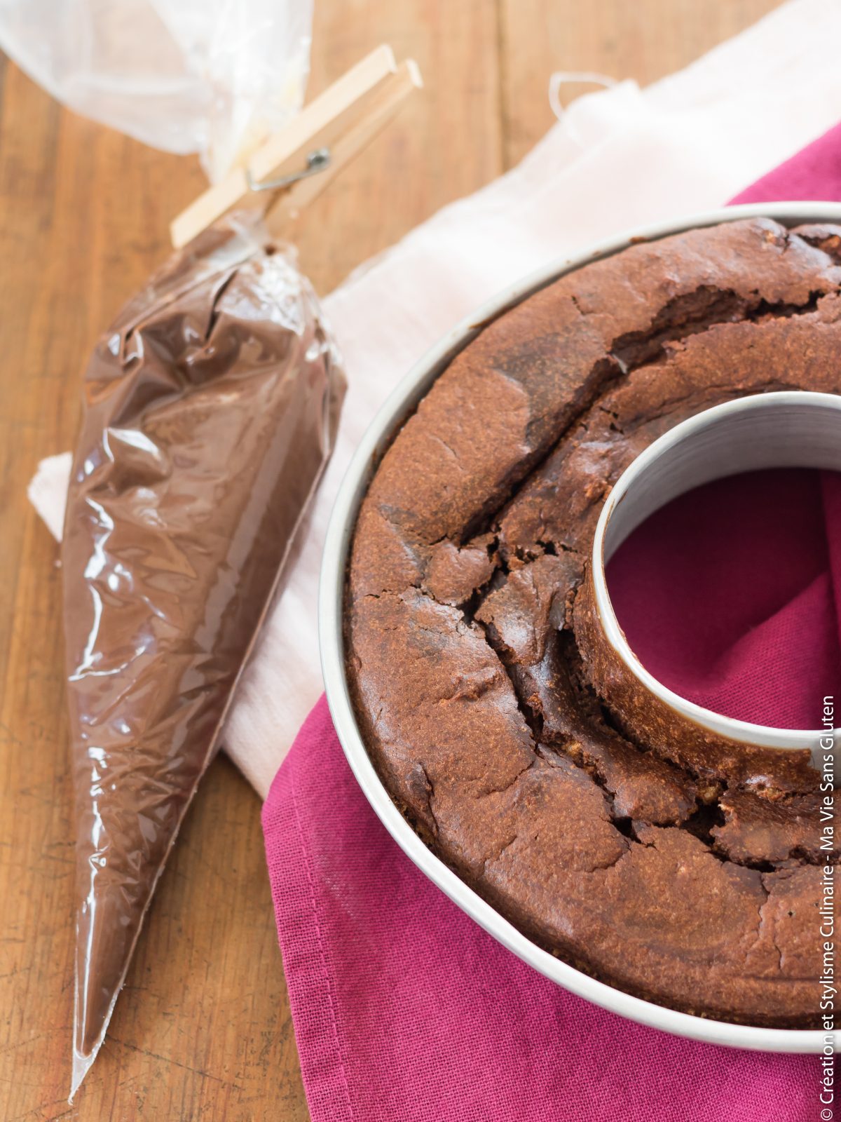 Nid de Pâques tout chocolat sans gluten