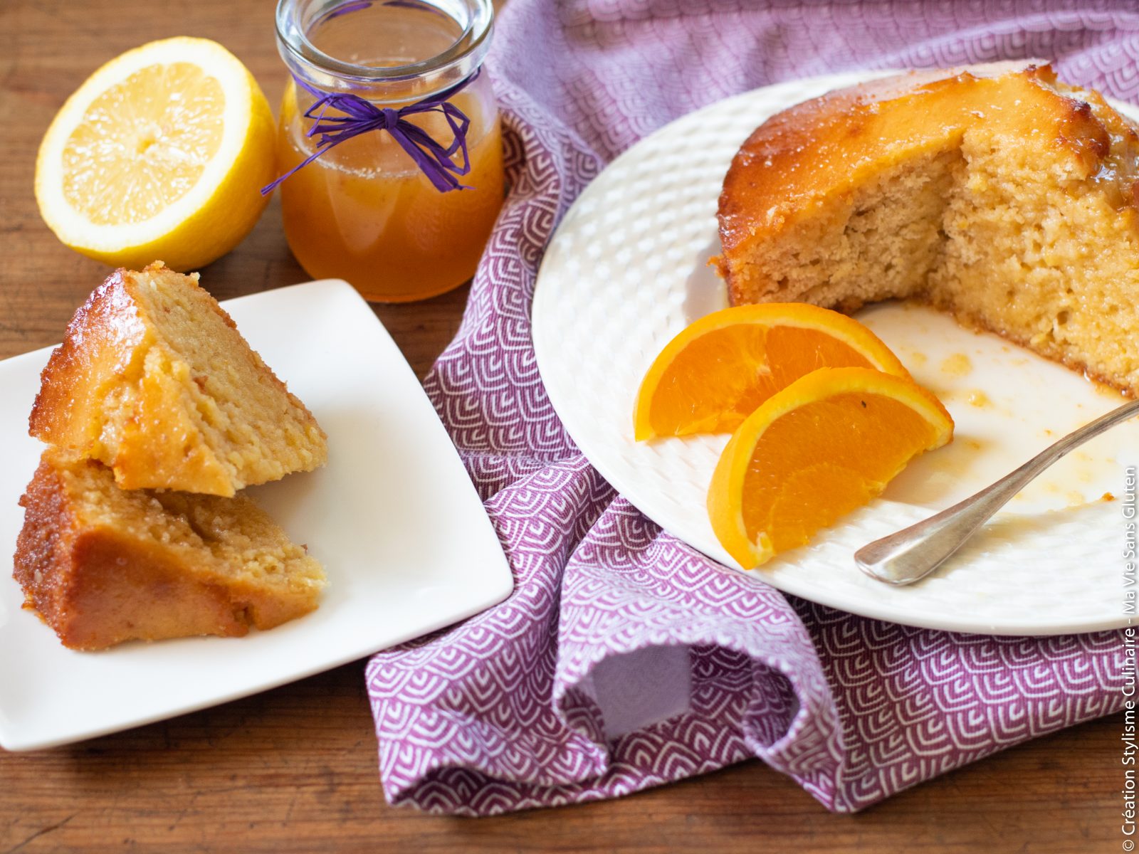 Gateau Sans Gluten Citron Orange Facon Baba Ma Vie Sans Gluten