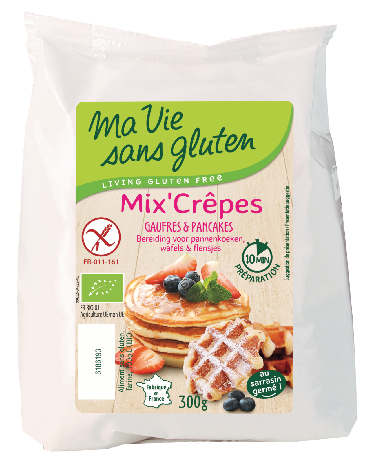 mix crepes