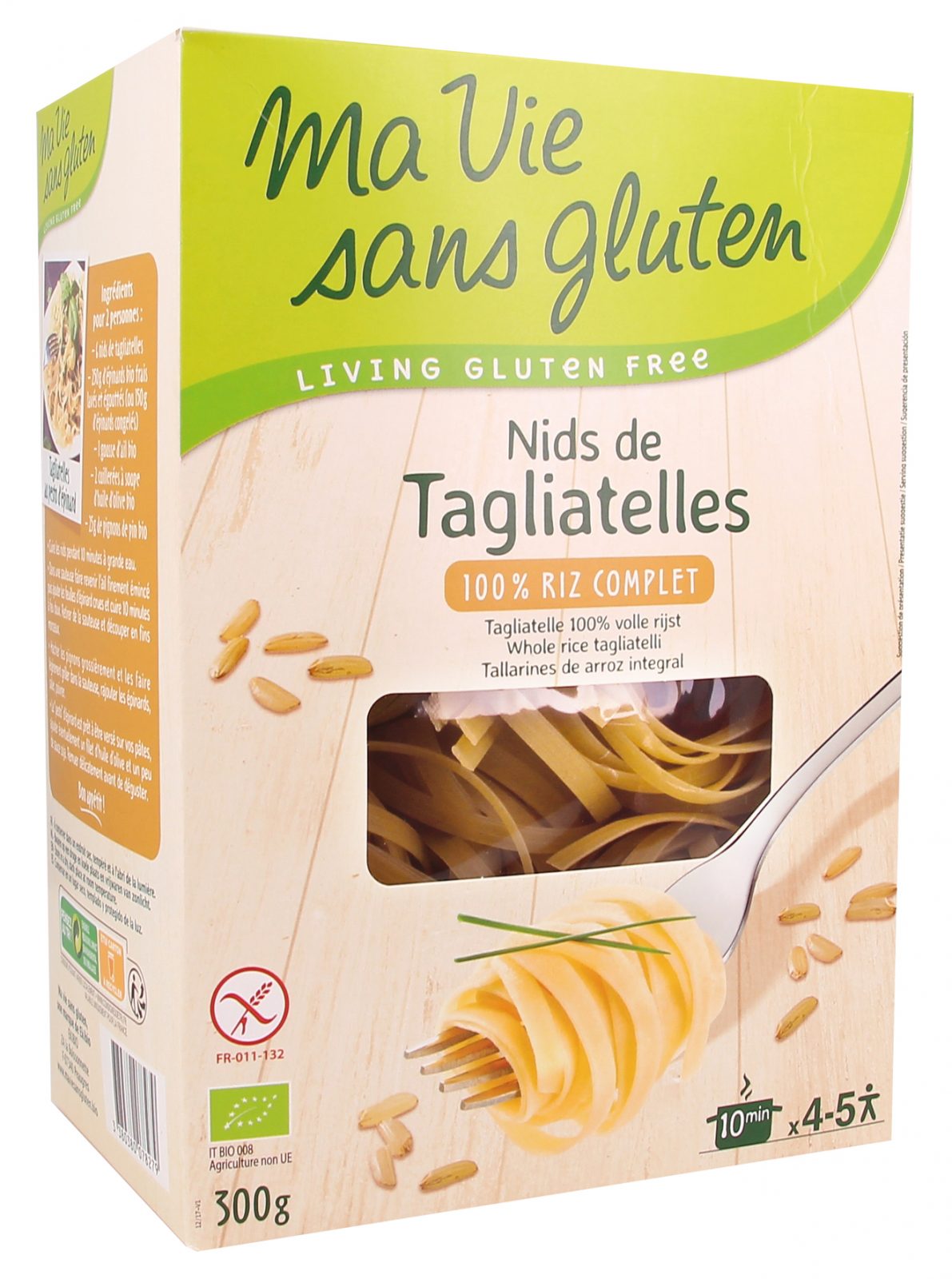 NIDS DE TAGLIATELLES SANS GLUTEN