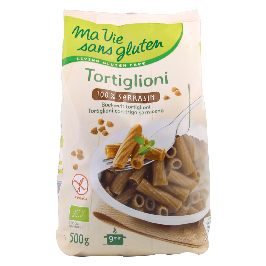 Ma vie sans gluten - Pâtes - Tortiglioni 100% sarrasin 500 g