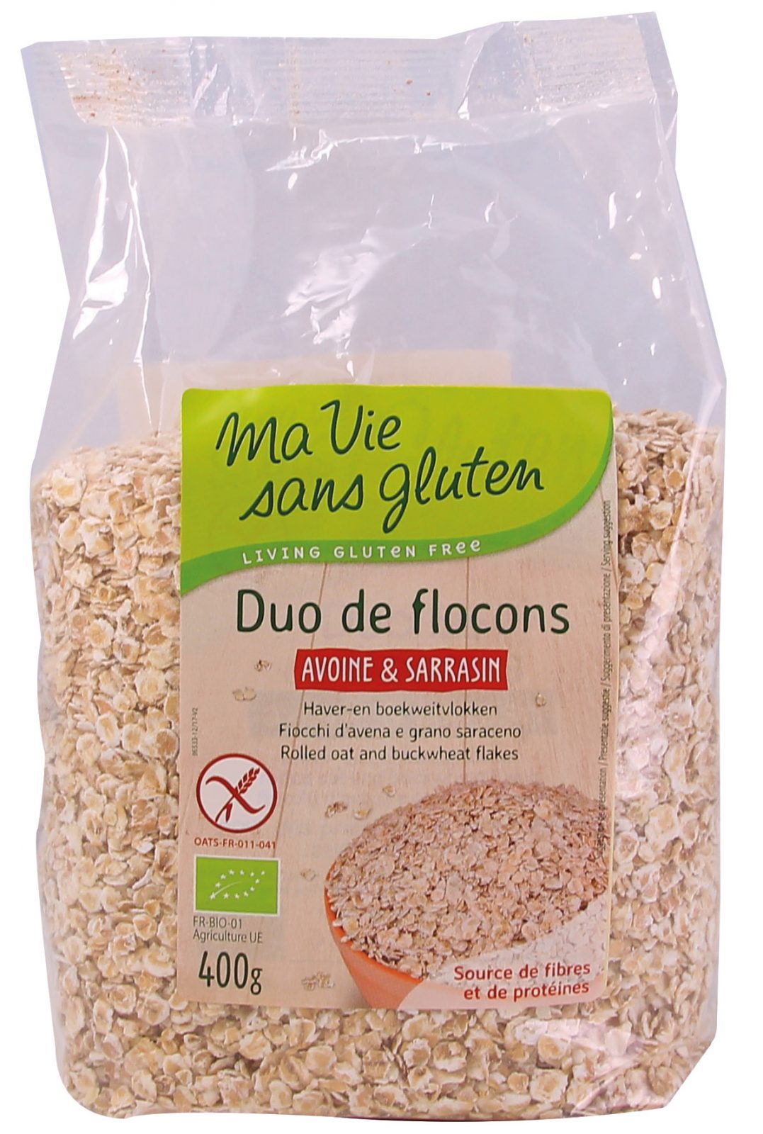 Achat produits bio petit déjeuner sans gluten: flocons avoir et sarrasin pour réaliser de bons porridges !