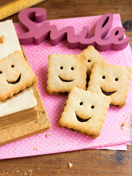 Biscuits fourrés au chocolat façon BN© sans gluten - Ma Vie Sans